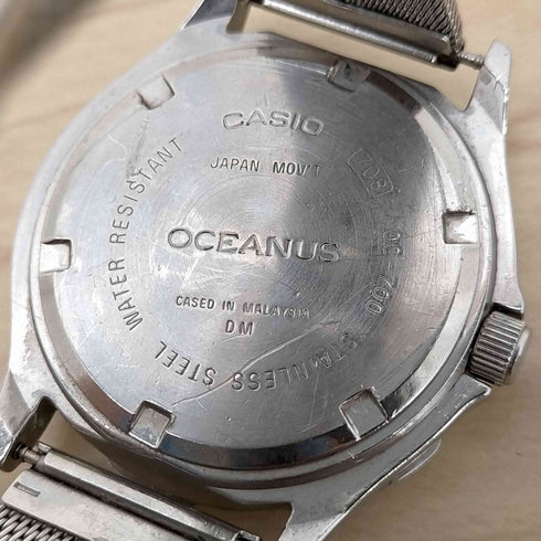 カシオ CASIO OC-700 OCEANUS クオーツ腕時計 メンズ