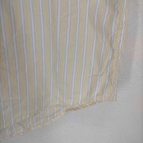 グリーンレーベルリラクシング GREEN LABEL RELAXING パターンストライプ ジャストルーズ ボタンダウン シャツ メンズ JPN:XL