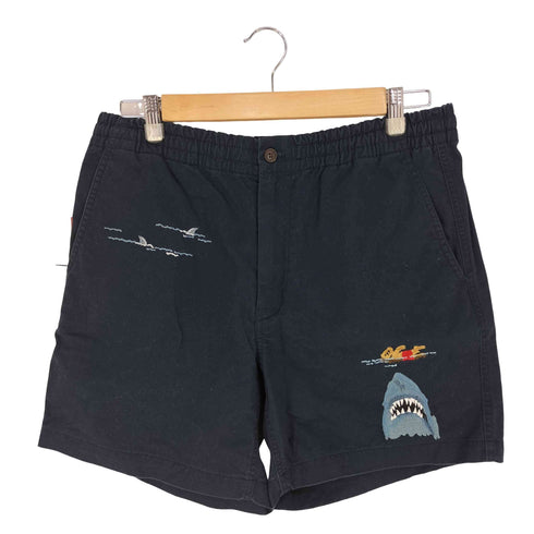 ポロラルフローレン POLO RALPH LAUREN ポロベア サメ アニマル刺繍 イージーショーツ ショートパンツ メンズ JPN:M