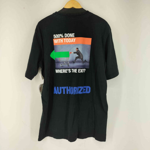 ヘロン プレストン HERON PRESTON AUTHORIZED S/S Tee メンズ JPN:L