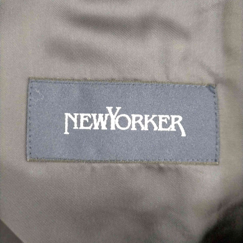 ニューヨーカー NEWYORKER 金ボタン テーラードジャケット メンズ AB8