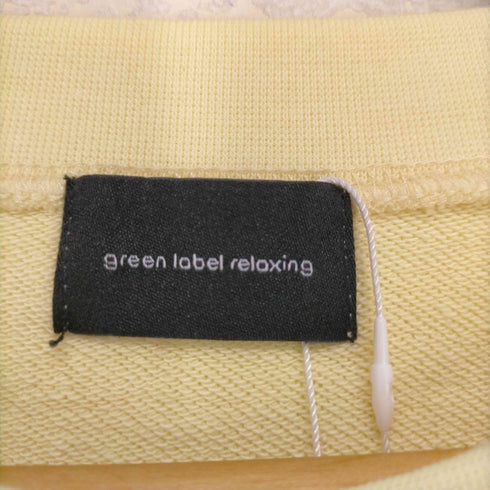 グリーンレーベルリラクシング GREEN LABEL RELAXING ソフトスウェット クルーネック 長袖 メンズ JPN:XL