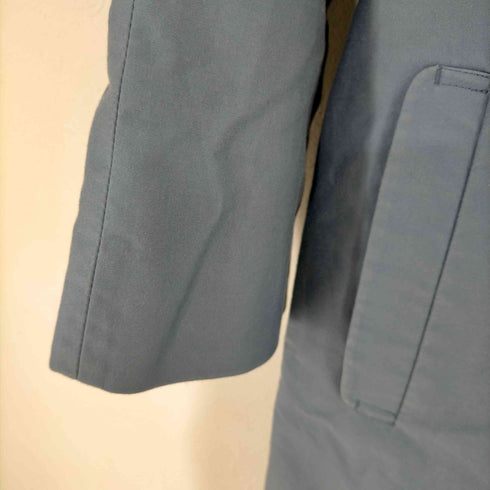 サリースコット Sally Scott 裏地ボタニカル柄 コットンステンカラーコート レディース  9AR