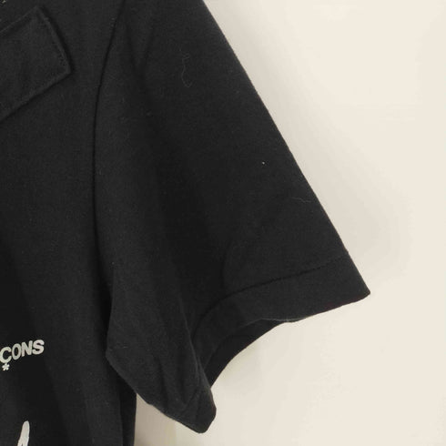 コムデギャルソン COMME des GARCONS AD2019 WEAR YOUR FREEDOM クロステーピングTシャツ レディース JPN:S