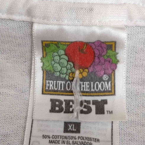 フルーツオブザルーム FRUIT OF THE LOOM 00s HARLEM NY ハーレム プリント クルーネックTシャツ メンズ JPN:XL