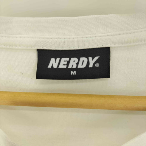 ノルディー nerdy Arch Logo S/S TEE アーチロゴ バックプリント クルーネック Tシャツ メンズ JPN:M