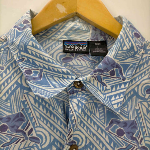 パタゴニア patagonia 90S カヤック柄 DREAMTIME 1999 PADDLER AC コットンアロハシャツ メンズ JPN:L