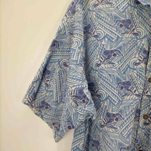 パタゴニア patagonia 90S カヤック柄 DREAMTIME 1999 PADDLER AC コットンアロハシャツ メンズ JPN:L