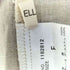 ELLIFE フロントレース リネンシャツワンピース レディース FREE