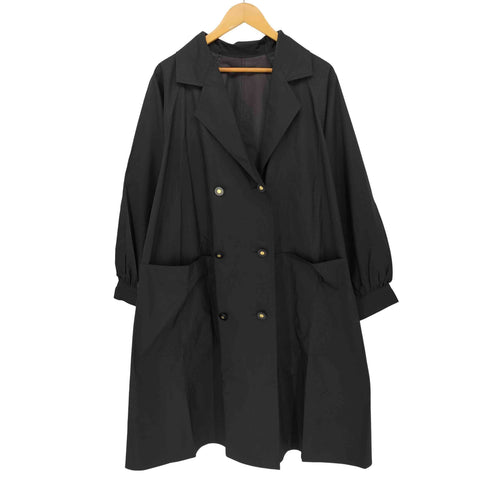 ハナエモリ HANAE MORI ナイロン トレンチコート レディース