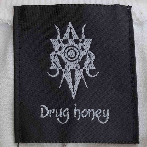 ドラッグハニー Drug honey スカルストロベリーパフェ プリント Tシャツ レディース