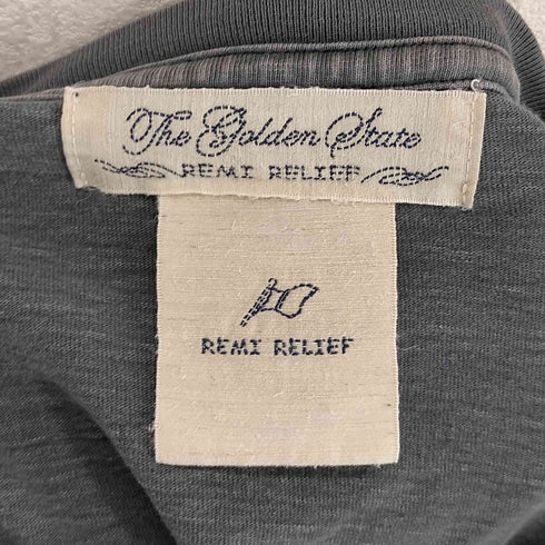 レミレリーフ REMI RELIEF ポケットS/S TEE メンズ JPN:S