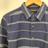 バナナリパブリック BANANA REPUBLIC リネン混 ボーダー L/S シャツ メンズ import:M