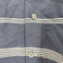 バナナリパブリック BANANA REPUBLIC リネン混 ボーダー L/S シャツ メンズ import:M