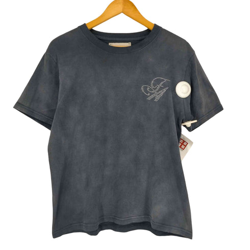 ビームス BEAMS 24SS FUTURE ARCHIVE / RHINE STONE LOGO TEE メンズ JPN:S