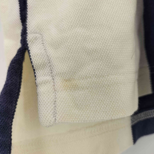 トミーヒルフィガー TOMMY HILFIGER 90S ストライプ 鹿の子 S/S ポロシャツ メンズ import:M