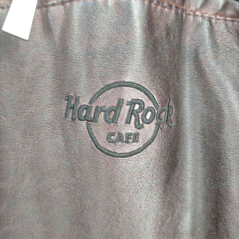ハードロックカフェ Hard Rock Cafe フェイクレザージャケット メンズ import:XXL