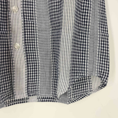 エディーバウアー Eddie Bauer 半袖チェック柄シャツ メンズ import:XS