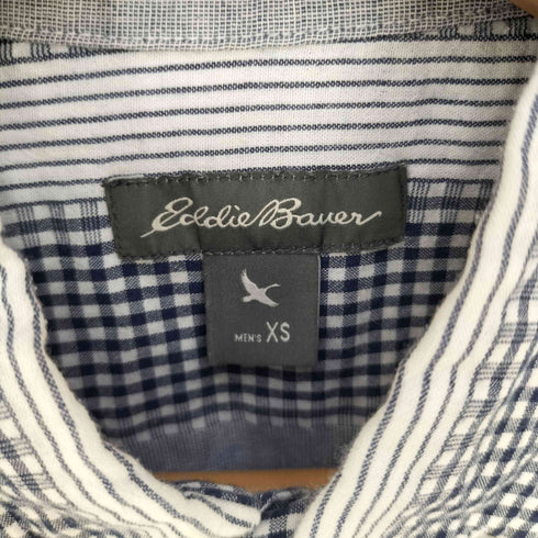 エディーバウアー Eddie Bauer 半袖チェック柄シャツ メンズ import:XS
