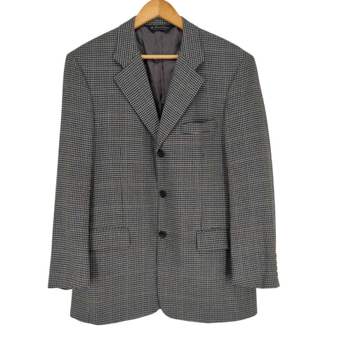 ブルックスブラザーズ BROOKS BROTHERS 千鳥格子 ウール2Bテーラードジャケット メンズ 38REG