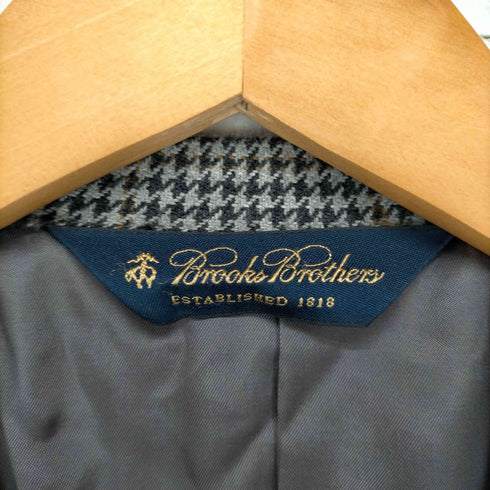 ブルックスブラザーズ BROOKS BROTHERS 千鳥格子 ウール2Bテーラードジャケット メンズ 38REG