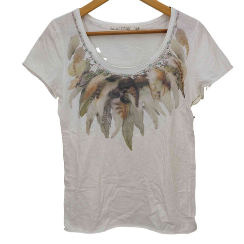 ゴア goa リーフプリントTシャツ レディース JPN:S
