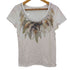 ゴア goa リーフプリントTシャツ レディース JPN:S