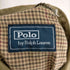 ポロバイラルフローレン Polo by RALPH LAUREN MADE IN ITALY 一枚袖 裏地チェック地 コットンステンカラーコート メンズ