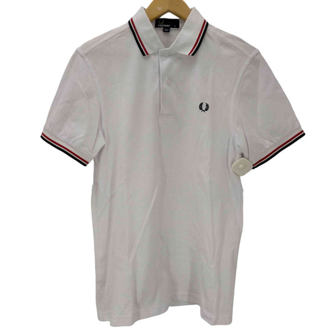 フレッドペリー FRED PERRY 月桂樹刺しゅう 鹿の子ポロシャツ メンズ JPN:S