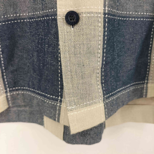 90~00s VEEZO ラメ ボックスオープンカラーシャツ メンズ JPN:XL