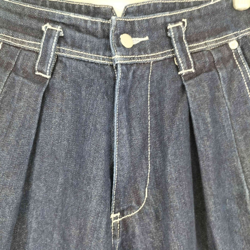 リメール remer ルーズタックワイドデニム メンズ JPN:M
