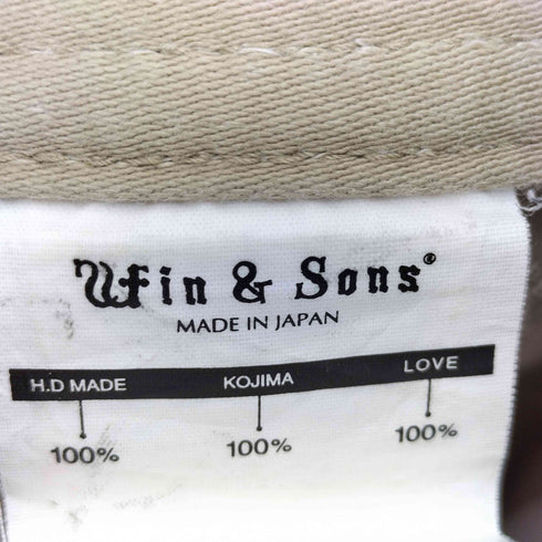DELAY by WIN&SONS MADE IN JAPAN ストレッチチノフレアパンツ Y2K メンズ JPN:2
