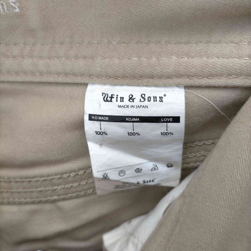 DELAY by WIN&SONS MADE IN JAPAN ストレッチチノフレアパンツ Y2K メンズ JPN:2