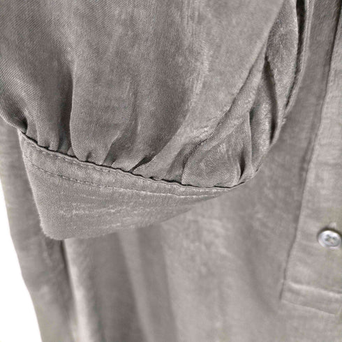 バナナリパブリック BANANA REPUBLIC 光沢 七分袖ブラウス レディース JPN:S