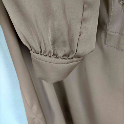 バナナリパブリック BANANA REPUBLIC サテン 七分袖ブラウス レディース JPN:S