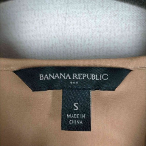 バナナリパブリック BANANA REPUBLIC サテン 七分袖ブラウス レディース JPN:S