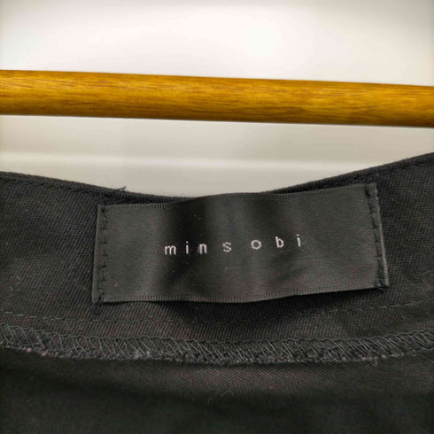 ミンソビ minsobi アシンメトリーベスト メンズ FREE