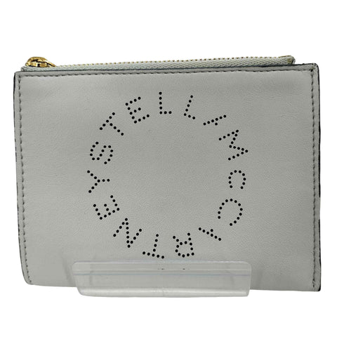 ステラマッカートニー STELLA McCARTNEY Logo Vegan Leather Wallet レディース