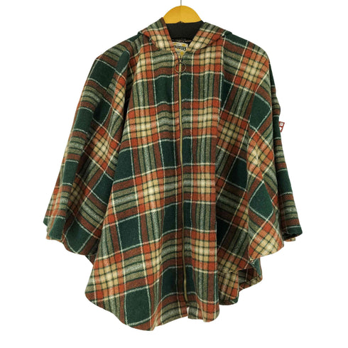 mackintosh for whistlestop タータンチェックポンチョ メンズ