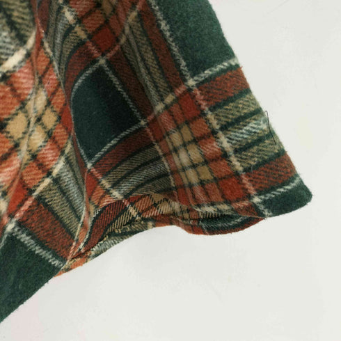 mackintosh for whistlestop タータンチェックポンチョ メンズ
