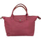 ロンシャン LONGCHAMP エンボスロゴレザーハンドバッグ レディース