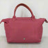 ロンシャン LONGCHAMP エンボスロゴレザーハンドバッグ レディース
