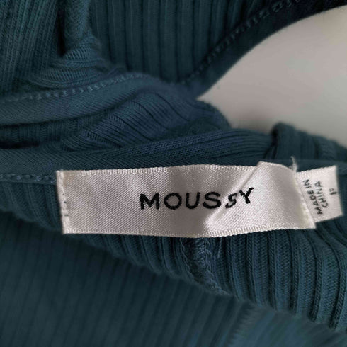 マウジー moussy BACK OPEN LS トップス レディース FREE