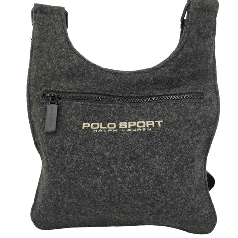 ポロスポーツラルフローレン POLO SPORT RALPH LAUREN フェルト地 ウールミニショルダーバッグ メンズ