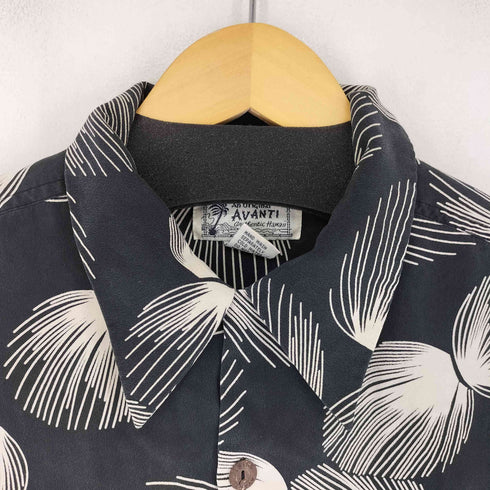 アヴァンティ AVANTI 総柄シルクシャツ メンズ JPN:S