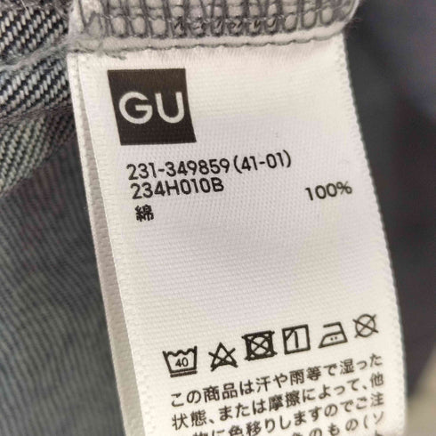 ジーユー GU デニムジャンパードレス レディース JPN:L