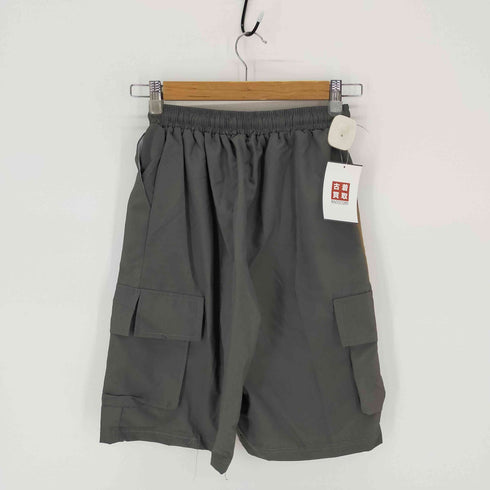 FASHION ナイロンカーゴショートパンツ ブリーチ加工 メンズ JPN:XL