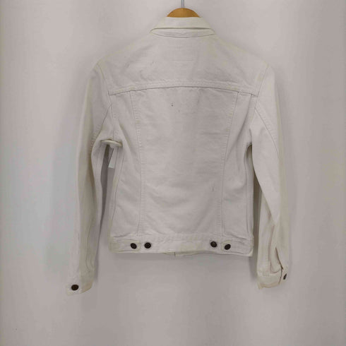 リーバイス Levis 00S MADE IN TUNISIA 70590-02 ホワイトデニムトラッカージャケット 3rd レディース import:S