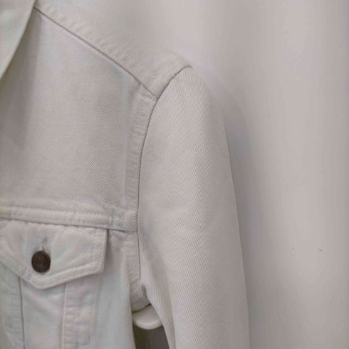 リーバイス Levis 00S MADE IN TUNISIA 70590-02 ホワイトデニムトラッカージャケット 3rd レディース import:S