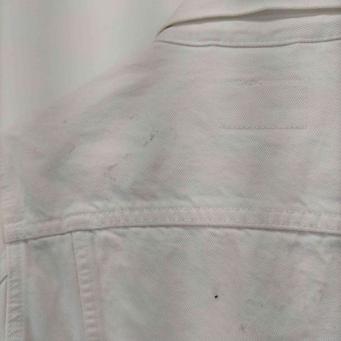 リーバイス Levis 00S MADE IN TUNISIA 70590-02 ホワイトデニムトラッカージャケット 3rd レディース import:S